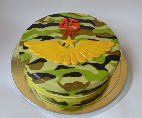 торт для военного мужчины